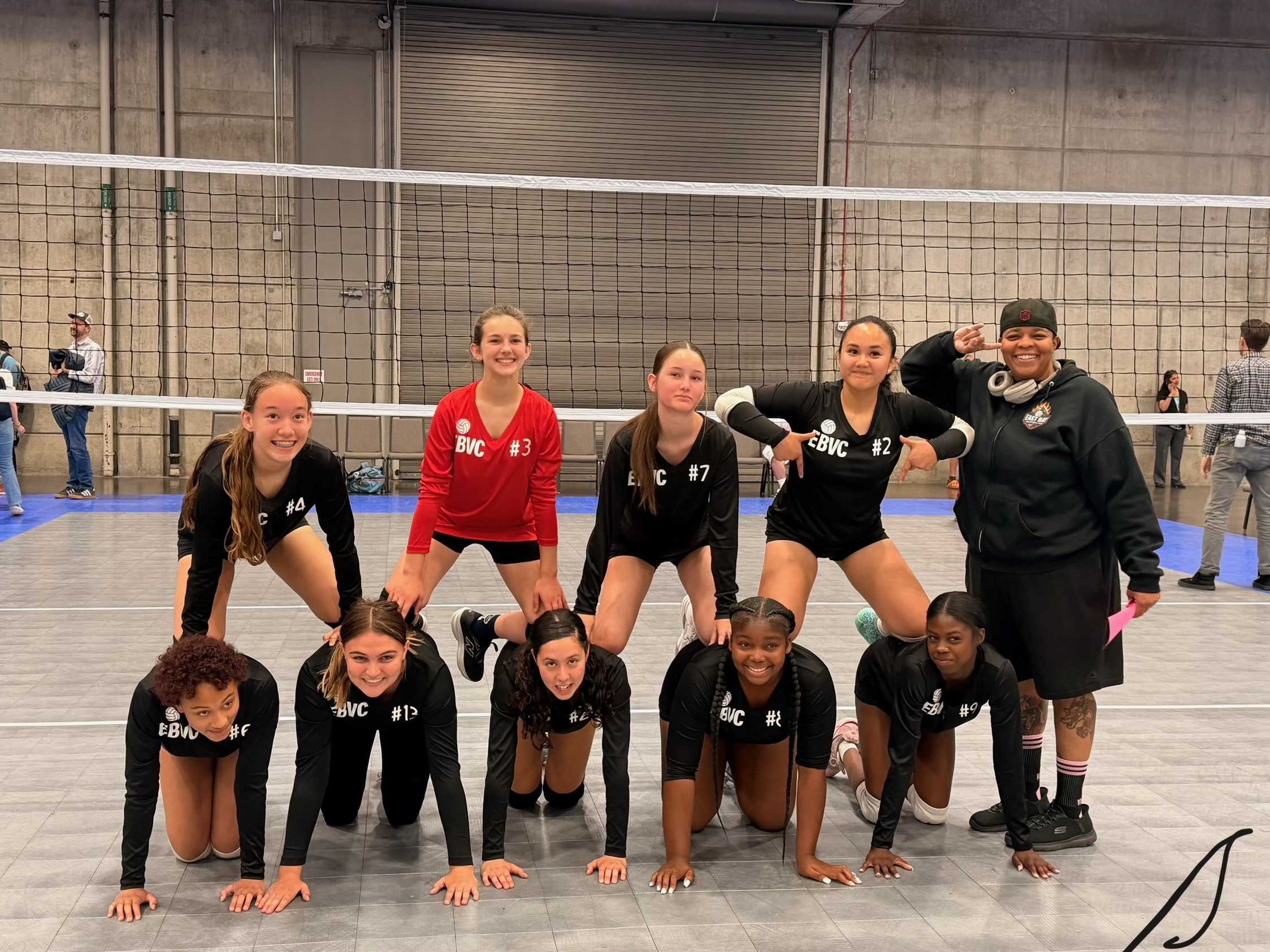 Girls Volleyball Team Match